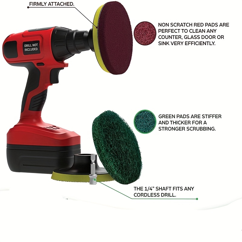 Car Electric Drill Brush Kit E - Car Cleaning Brush incelemesi ve fiyatı