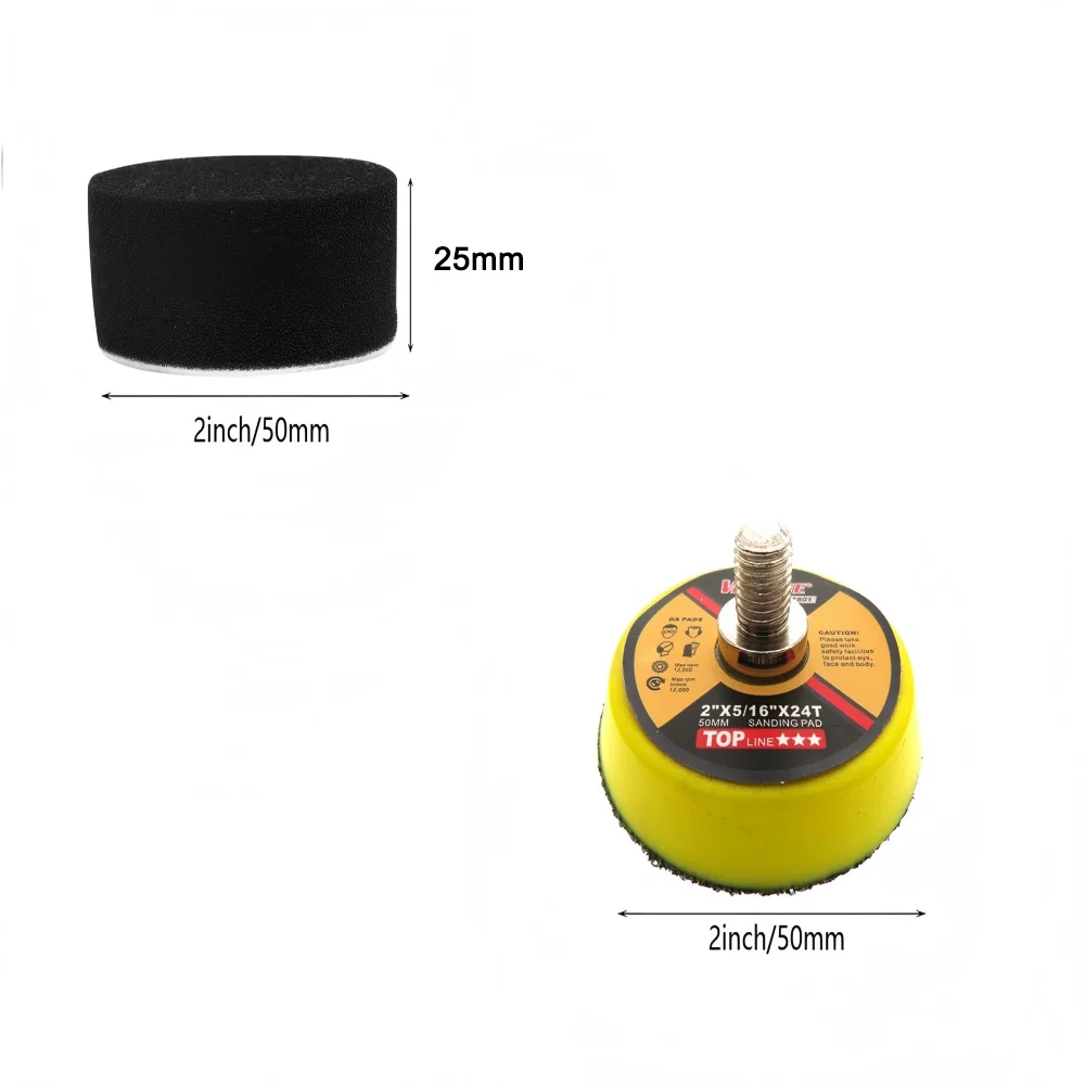 5/16 Pcs 2 Inch Polishing Spon - Polish Pad Set Buffer incelemesi ve fiyatı