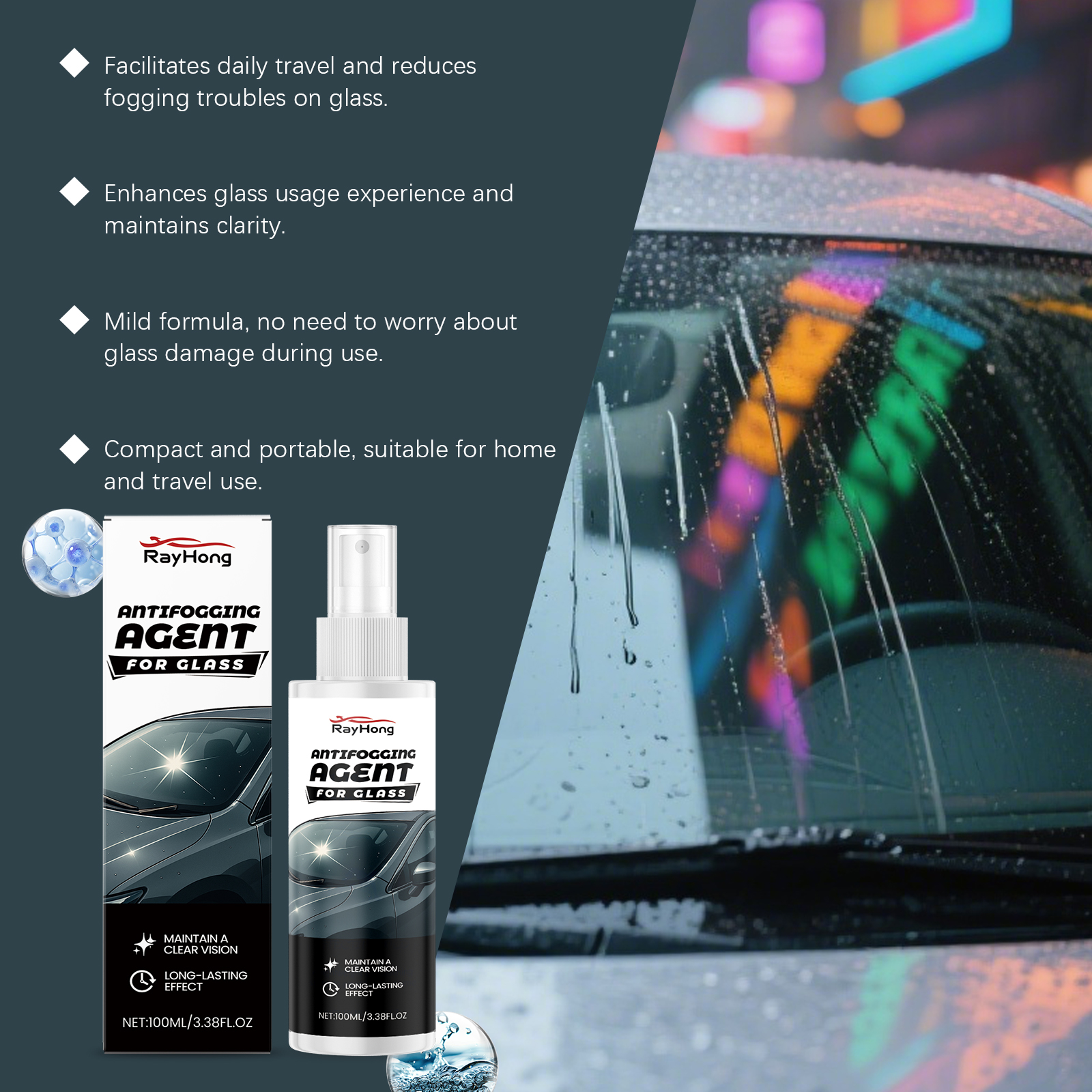 Cars Glass Anti-Rain Spray Aut - Car Shampoo Ph incelemesi ve fiyatı