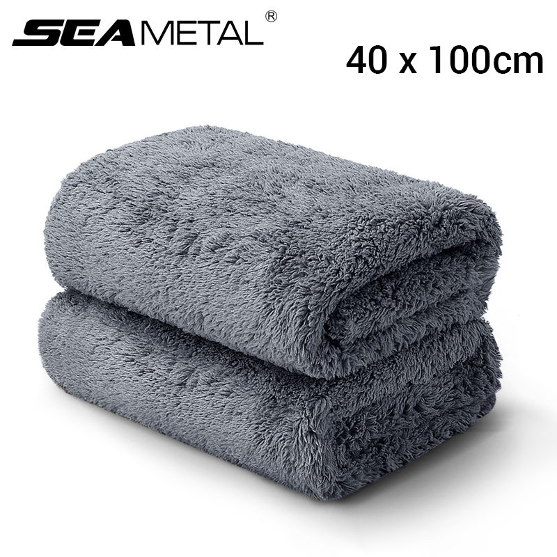 SEAMETAL 40X100CM Car Wash Tow - Microfiber Towel Detailing incelemesi ve fiyatı