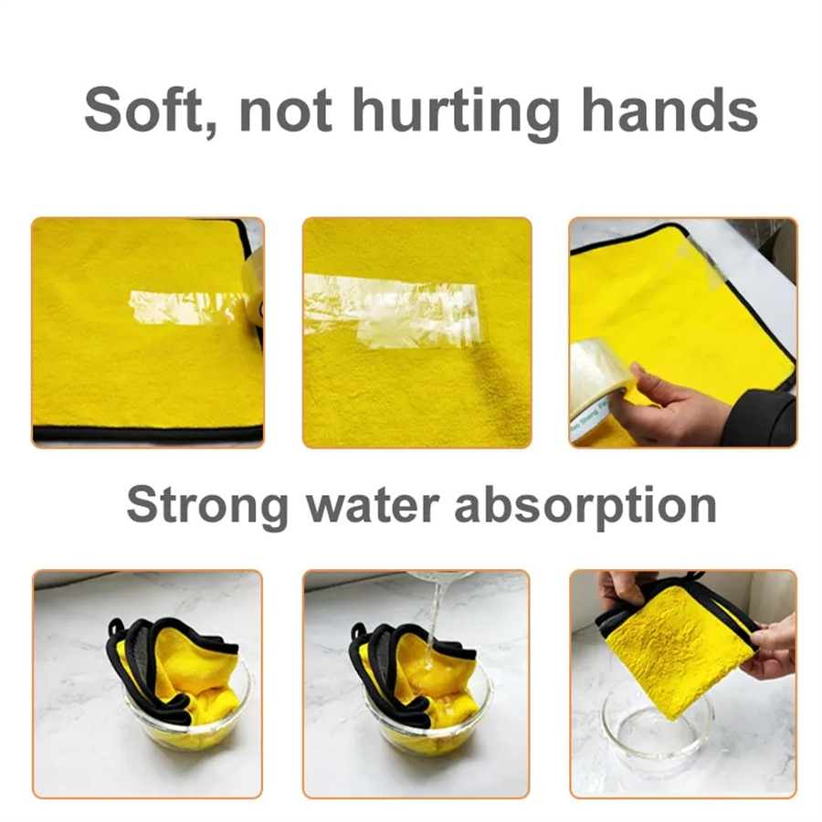 1/2/6pcs Microfiber Cleaning T - Interior Detailing Kit incelemesi ve fiyatı