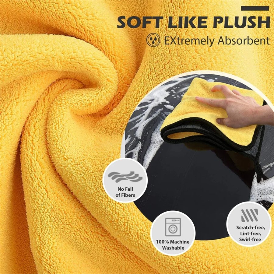 1/2/6pcs Microfiber Cleaning T - Interior Detailing Kit incelemesi ve fiyatı
