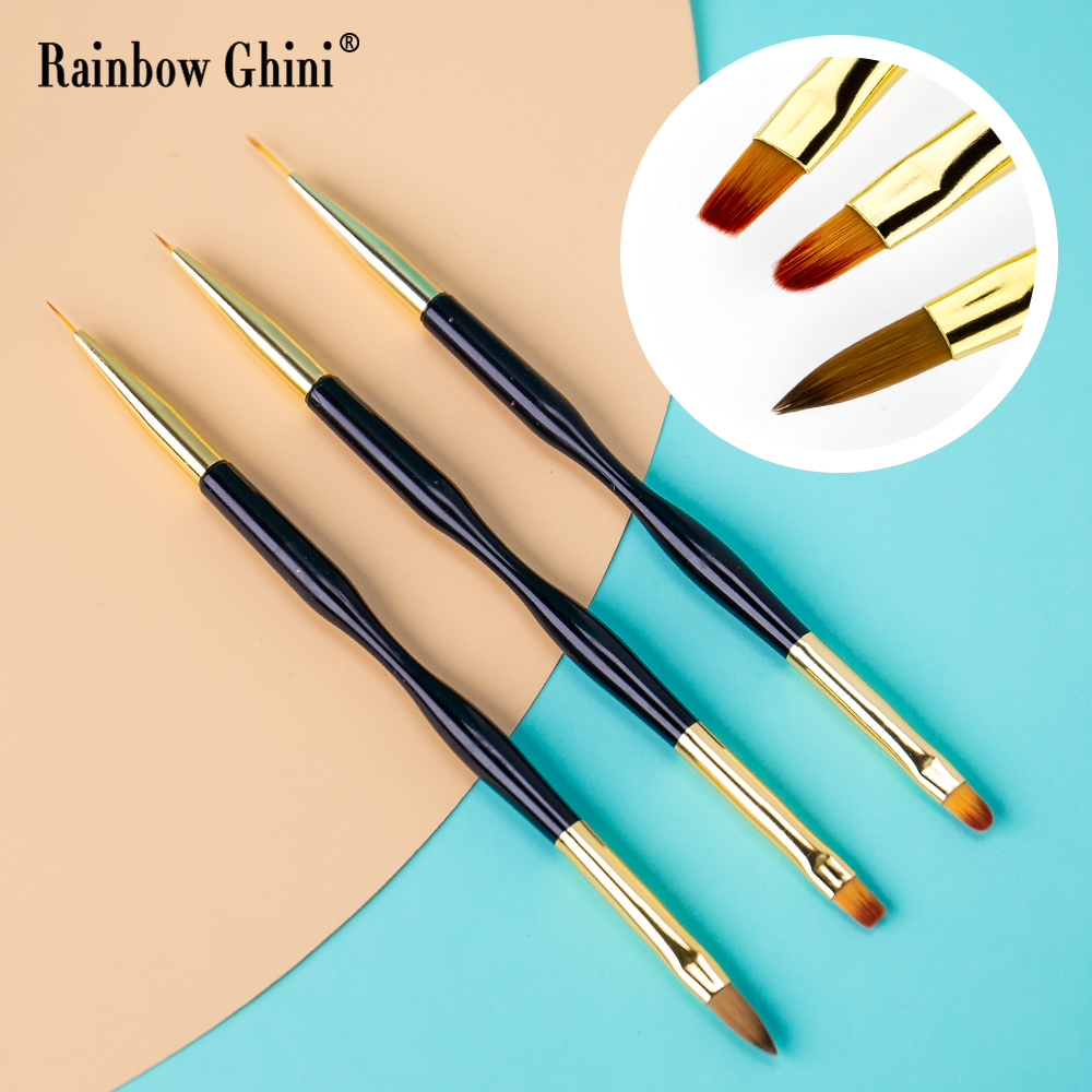 Rainbow Ghini 3Pcs/Set Dual He - Detailing Brush Set incelemesi ve fiyatı