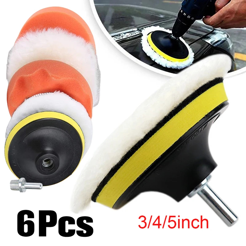 3/4/5 Inch Car Polisher Pads K - Polish Pad Set Buffer incelemesi ve fiyatı