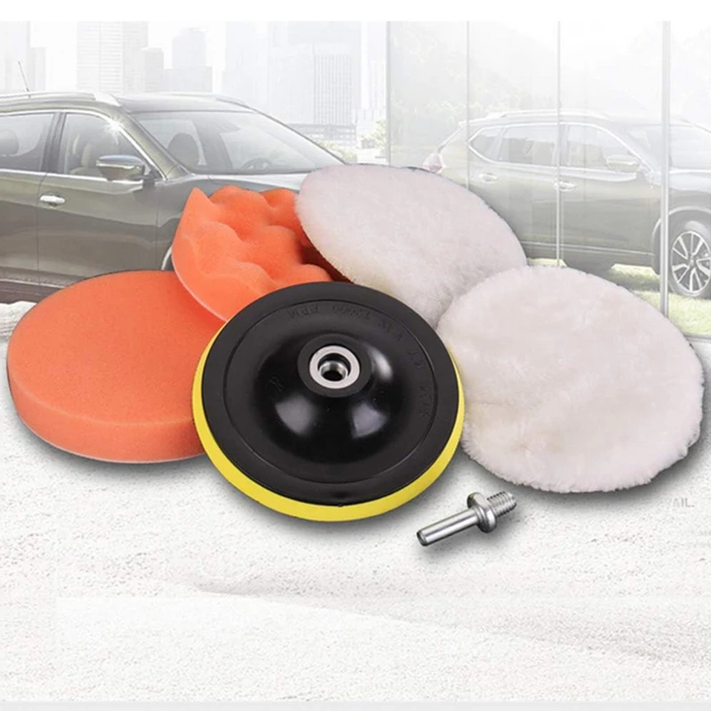 3/4/5 Inch Car Polisher Pads K - Polish Pad Set Buffer incelemesi ve fiyatı