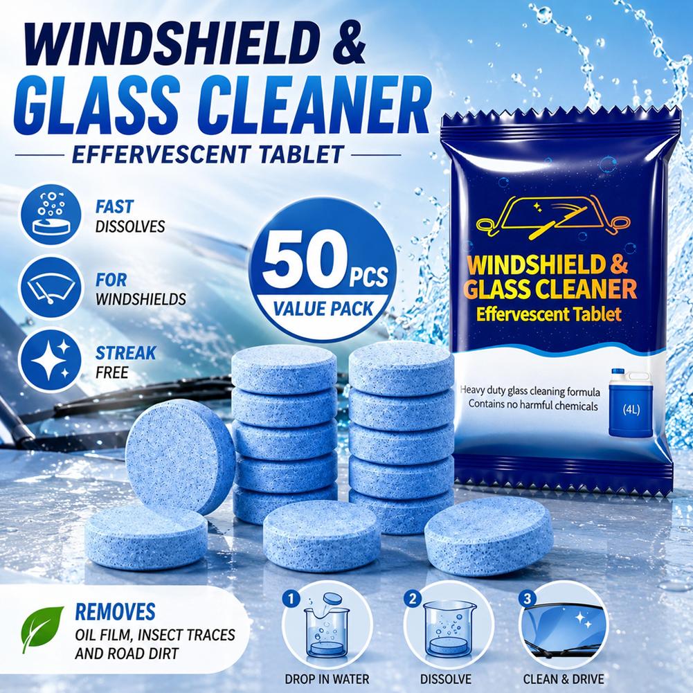 Car Windshield Washer Efferves - Glass Cleaner Streak incelemesi ve fiyatı