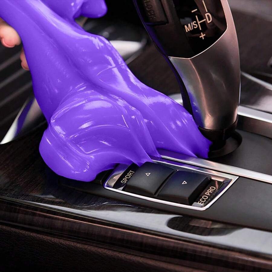 Purple Car Cleaning Gel Putty, - Dirt Brush Interior incelemesi ve fiyatı