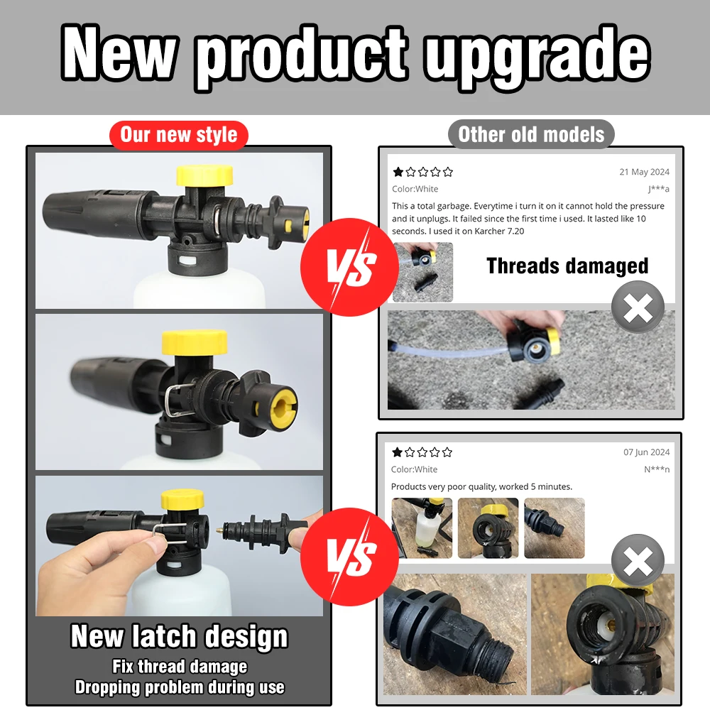Foam Cannon for Karcher K2 K3  - Pressure Washer Foam Gun incelemesi ve fiyatı