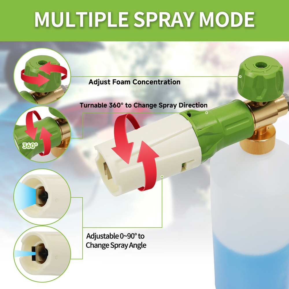 Aluminum Foam gun Lance Foam c - Pressure Washer Foam Gun incelemesi ve fiyatı