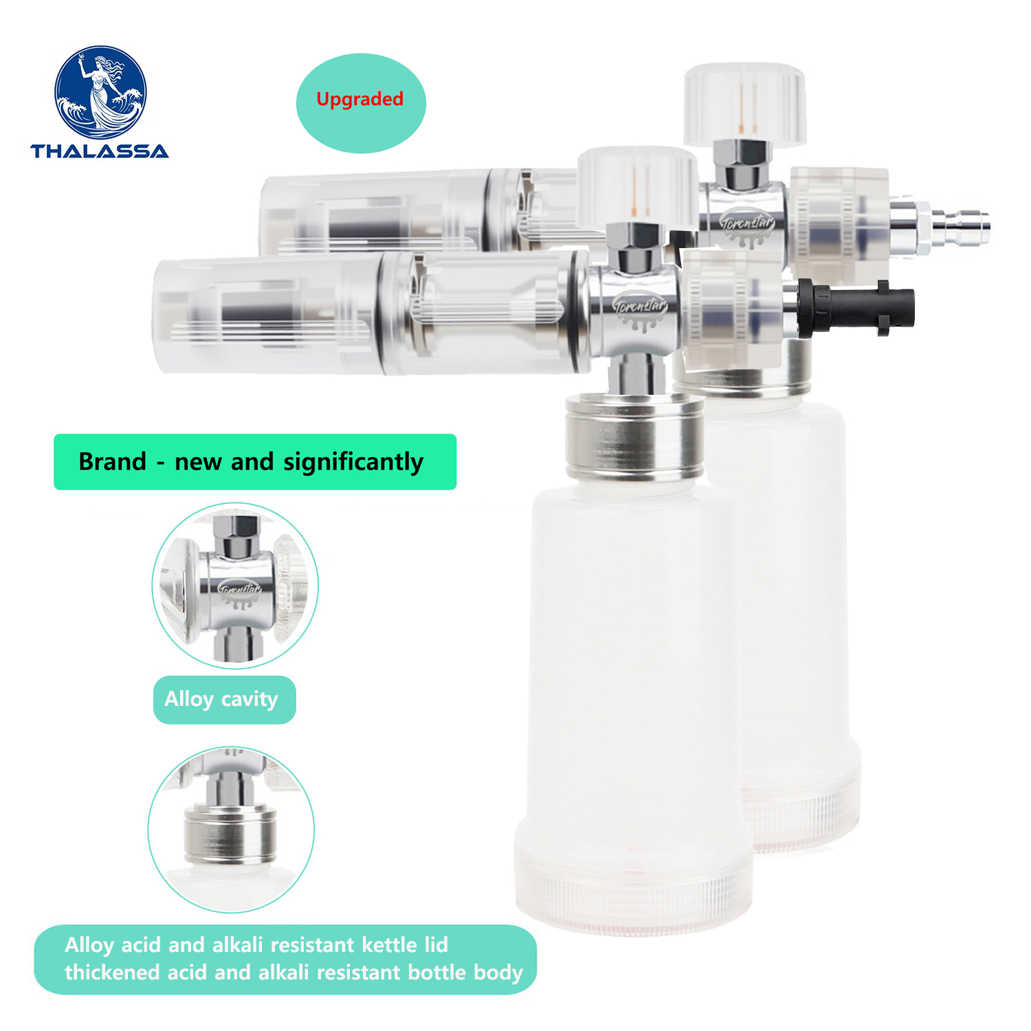 Foam Spray Gun Adjustable 100m - Pressure Washer Foam Gun incelemesi ve fiyatı