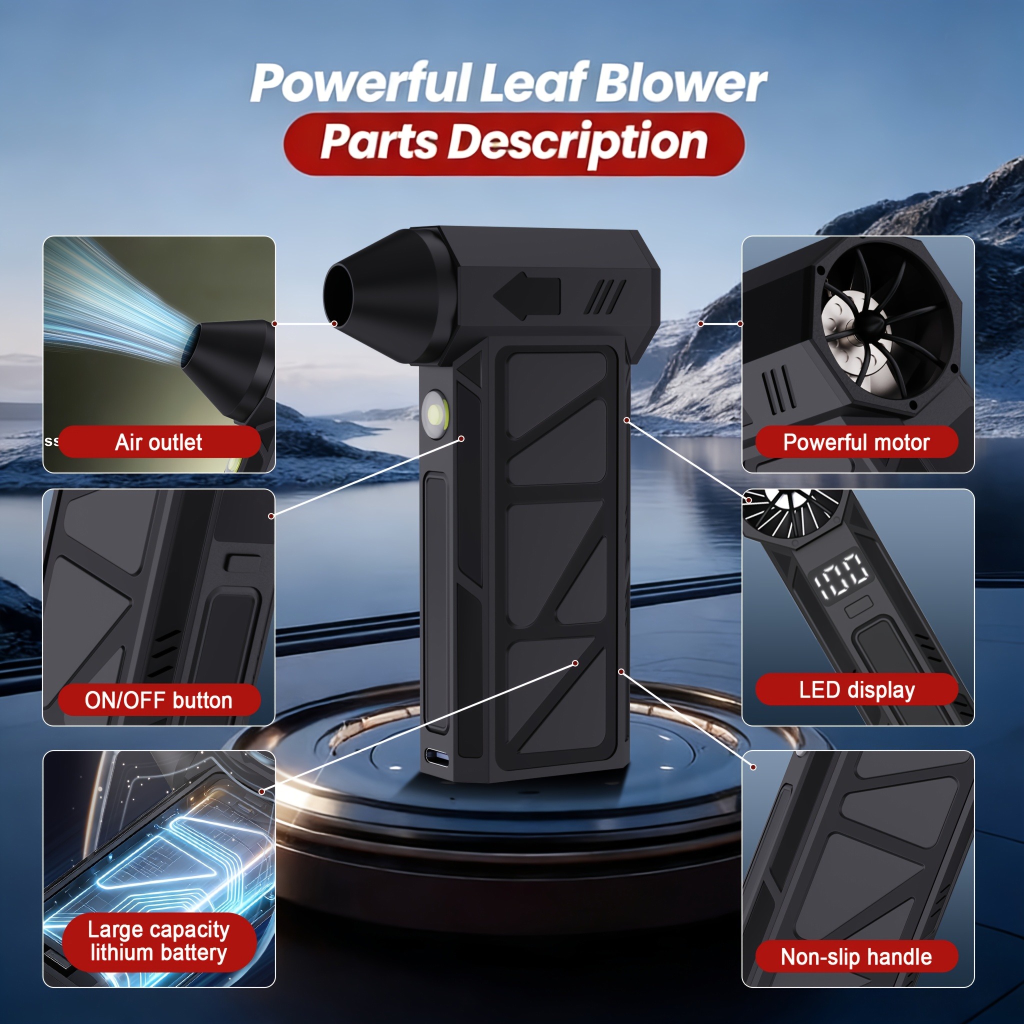 Blower for car cleaning  Compr - Dryer Car Blower incelemesi ve fiyatı