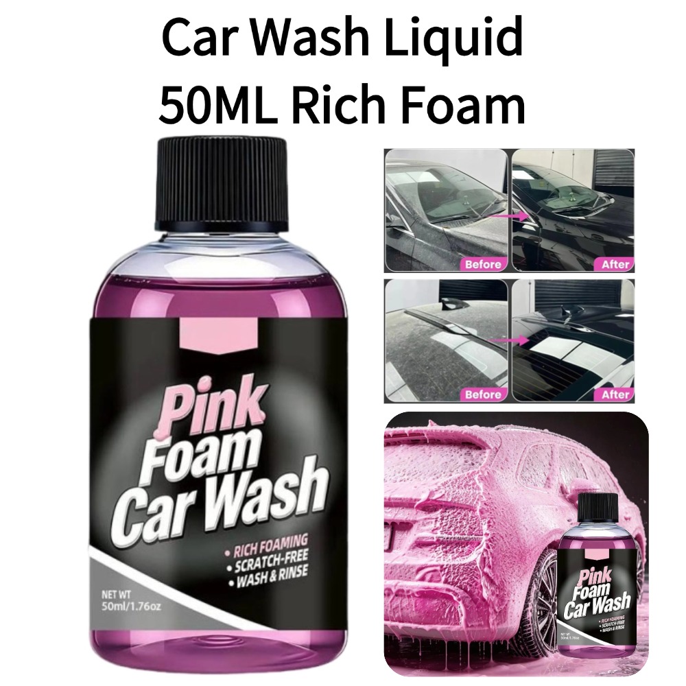 50ml Foam Car Wash Liquid Acti - Microfiber Towel Detailing incelemesi ve fiyatı