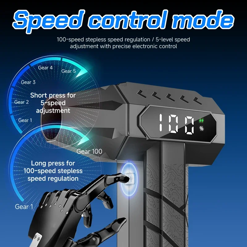 15000mAh Turbo Fan Jet 5 Speed - Dryer Car Blower incelemesi ve fiyatı