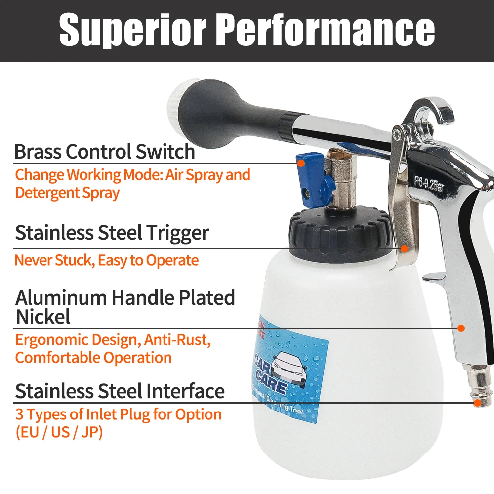 Tornado Pneumatic Air Foam Gun - Pressure Washer Foam Gun incelemesi ve fiyatı
