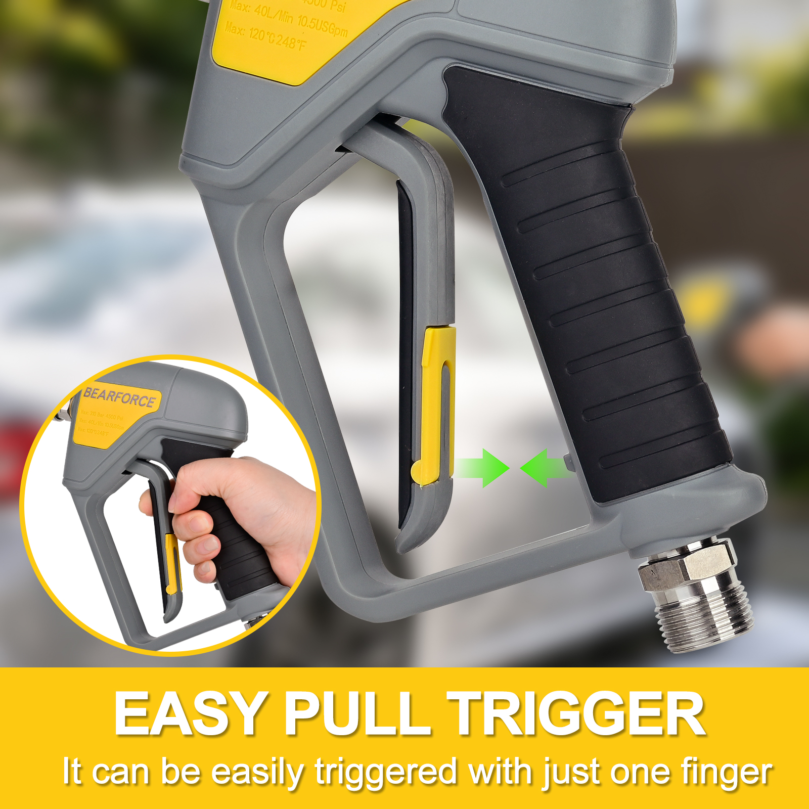 BEAR FORCE Pressure Washer Spr - Pressure Washer Foam Gun incelemesi ve fiyatı