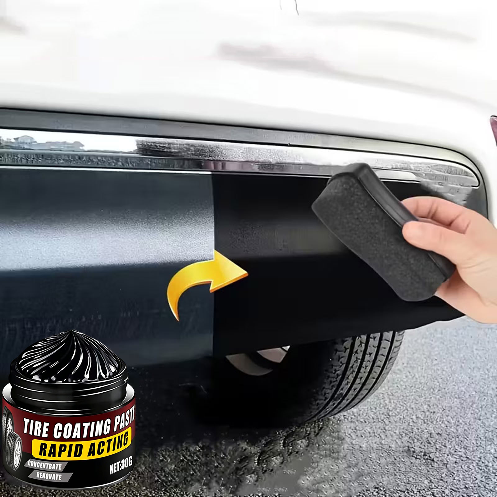 Tire Coating UV Protection Car - Trim Restorer Plastic incelemesi ve fiyatı