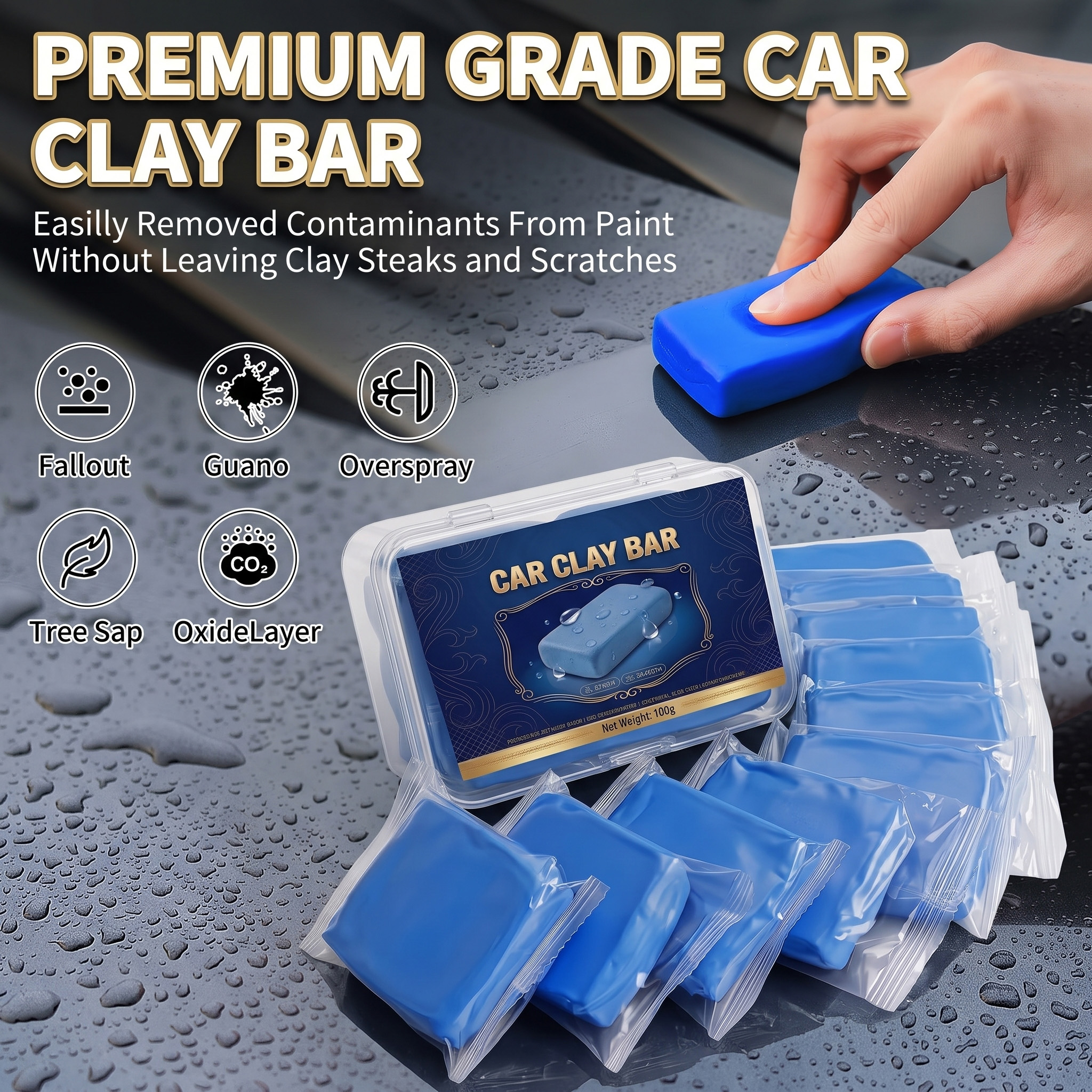 Professional Car Clay Bar for  - Clay Bar Lubricant incelemesi ve fiyatı