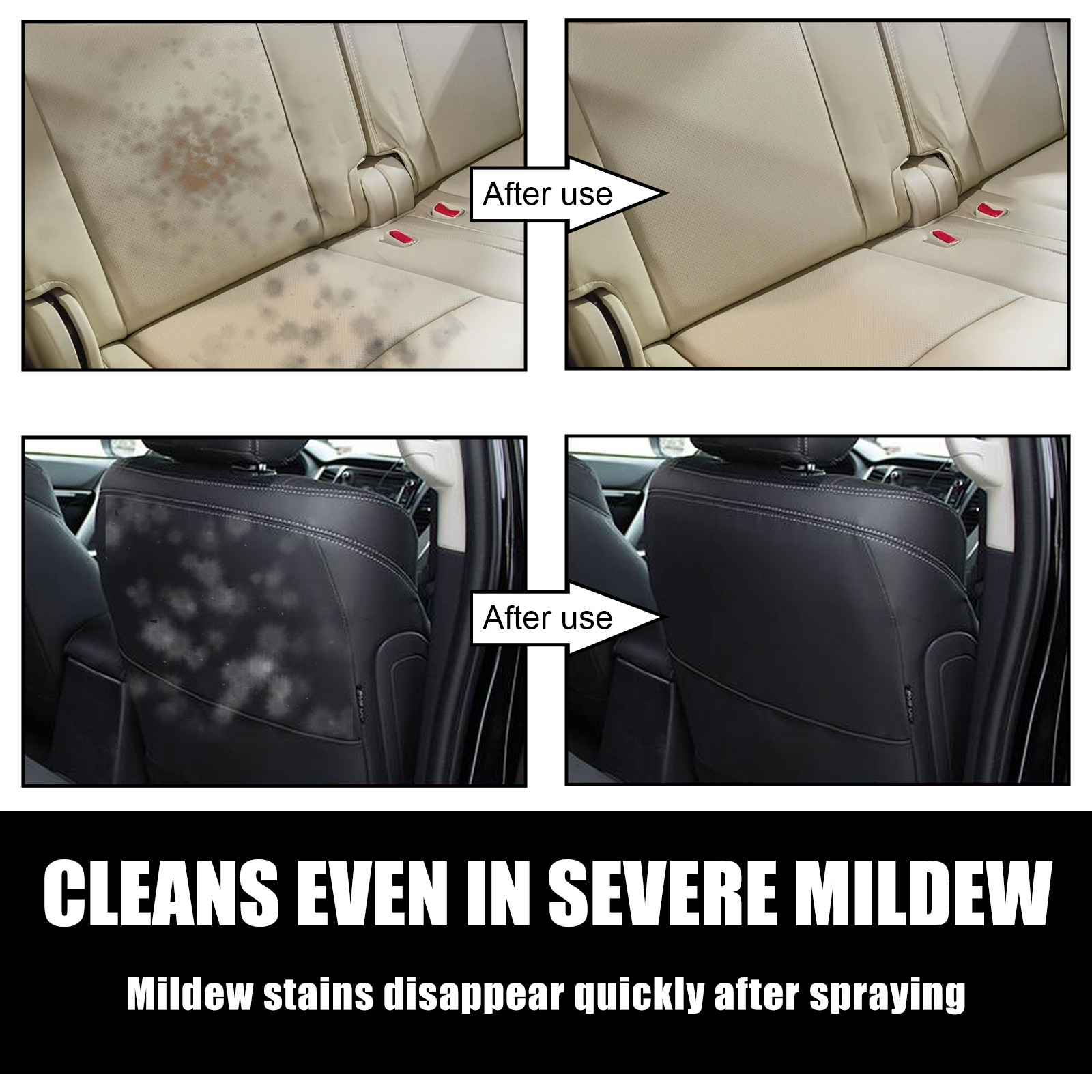 Car Mildew Remover Spray Multi - Seat Cleaner Fabric incelemesi ve fiyatı