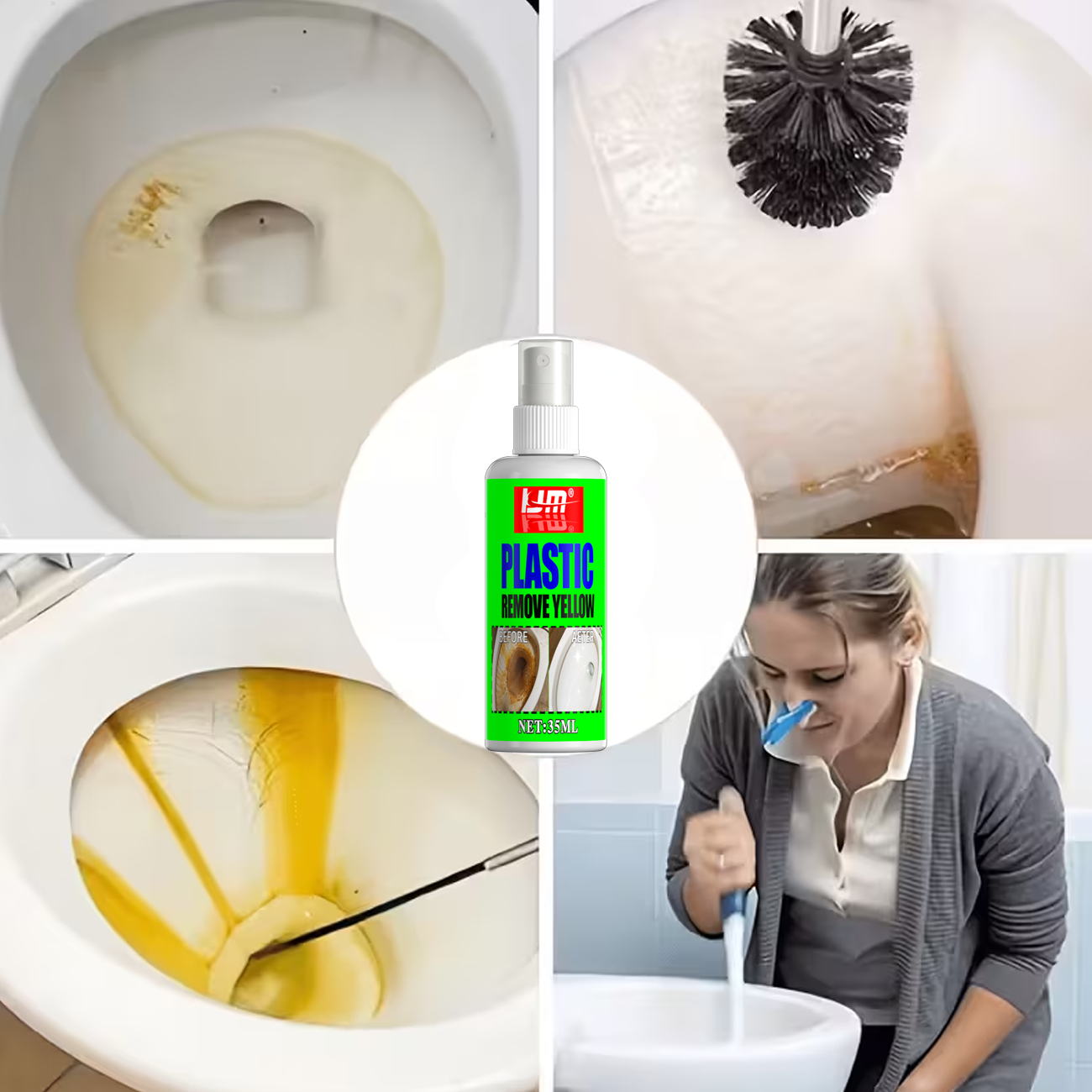 KJM 35ml Toilet Seat Yellow Re - Seat Cleaner Fabric incelemesi ve fiyatı